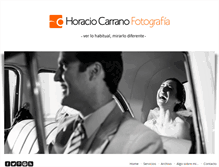Tablet Screenshot of horaciocarrano.com